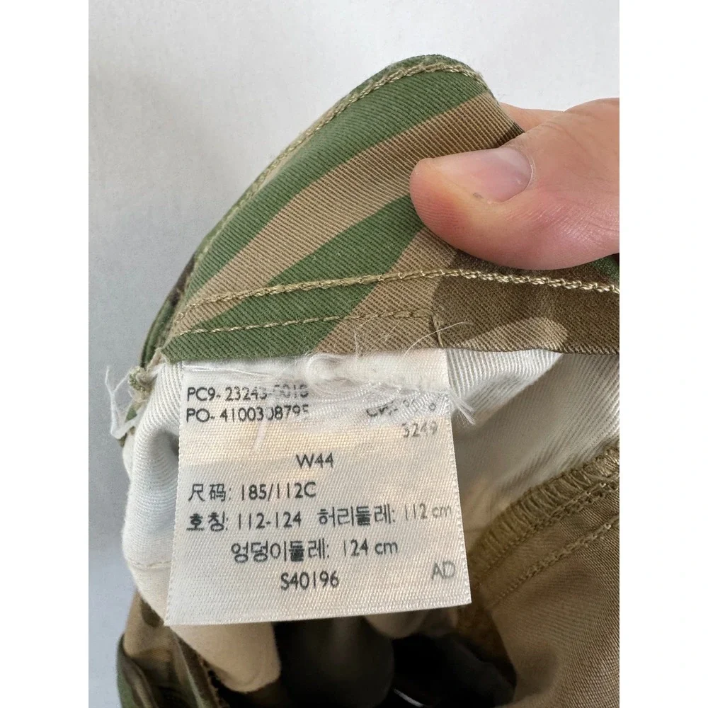 Levis Mens Camo Cargo Shorts Green Woodland‎ Camouflage with Belt W44 PC9-23243